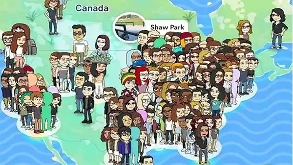 Snapchat Map