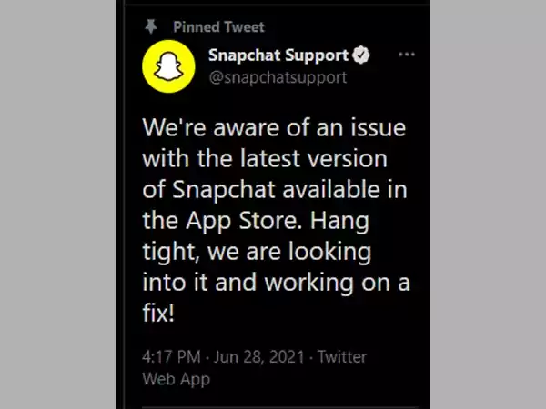 snapchat support