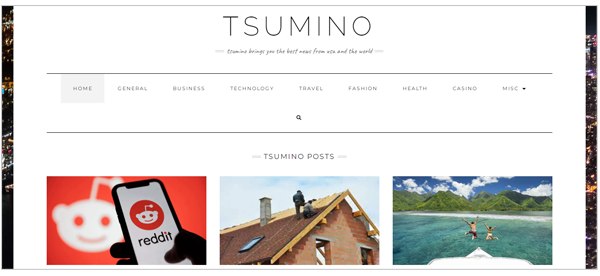 Tsumino-blog.com Interface