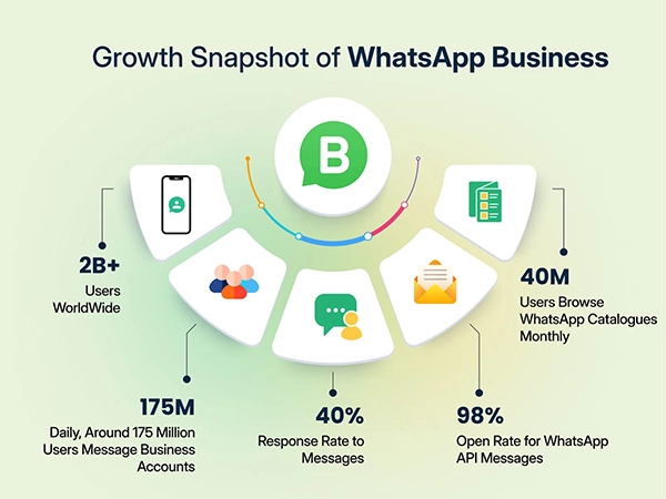 Growth Snapshot of WhatsApp Business